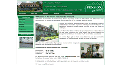 Desktop Screenshot of pensionamschloss.com